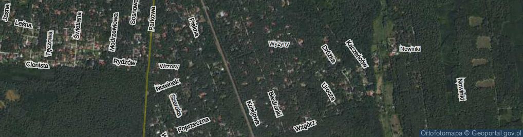 Zdjęcie satelitarne Biedronki ul.